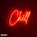 Neon Chill Led Neon Sign Decorative Lights Wall Decor