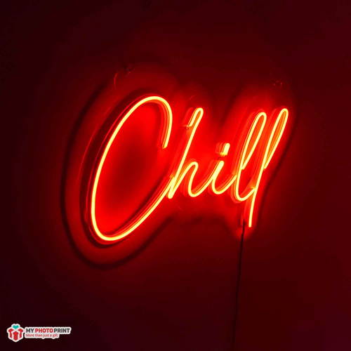 Neon Chill Led Neon Sign Decorative Lights Wall Decor