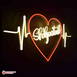 Customized Name Heartbeat Led Neon Sign Decorative Lights Wall Decor