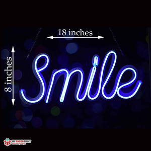 Neon Smile Led Neon Sign Decorative Lights Wall Decor