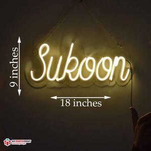 Neon Sukoon Led Neon Sign Decorative Lights Wall Decor