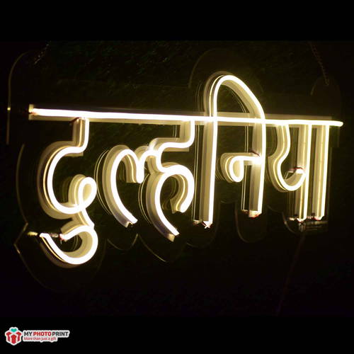 Neon Dulhaniya Led Neon Sign Decorative Lights Wall Decor