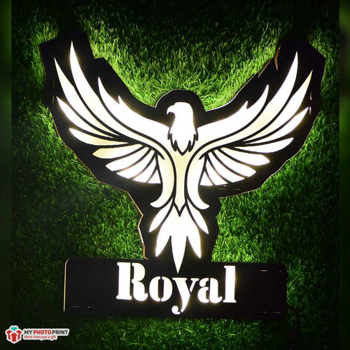 Customized Eagle Name Board Multicolor Led and Remote #2001