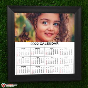 Personalized 2022 Calendar And Photo Frame#2004