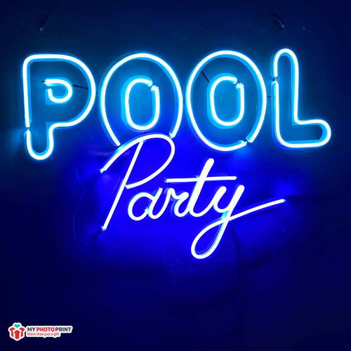 Pool Party Led Neon Sign Decorative Lights Wall Decor