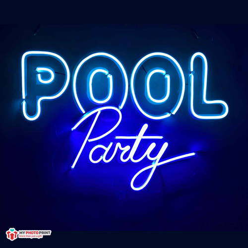 Pool Party Led Neon Sign Decorative Lights Wall Decor