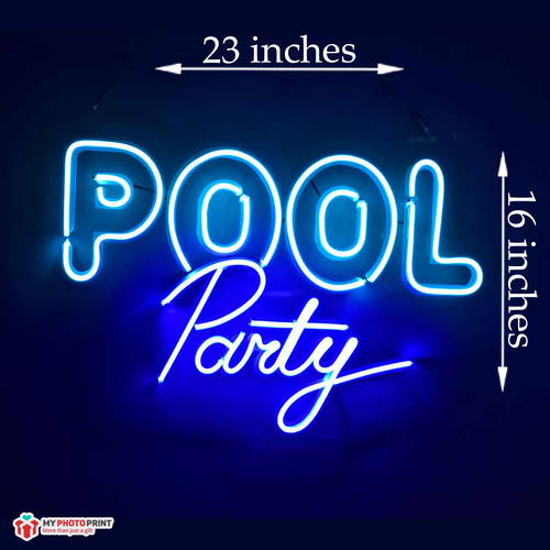 Pool Party Led Neon Sign Decorative Lights Wall Decor