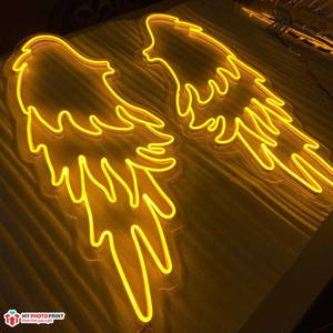 Neon Wings Led Neon Sign Decorative Lights Wall Decor