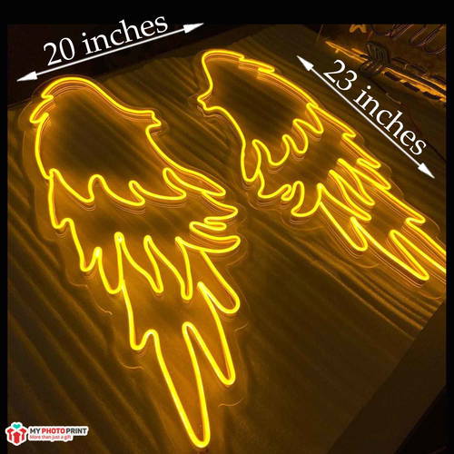 Neon Wings Led Neon Sign Decorative Lights Wall Decor