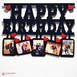 Your Text OR Name Wooden Photo Frame Collage 5 Photos(Example: Happy Anniversary,Happy Birthday ETC.)#147