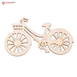 Blank Wooden Bicycle MDF Wooden Craft Cutout Shapes & Patterns - DIY SET OF 10