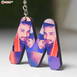 Customized Photo Alphabetical Keychain#2058