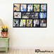 Customized Name Memories Photo Frame With 12 Photos