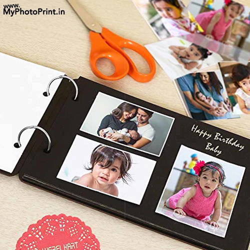 Personalized Happy Birthday Photo & Message Memory Scrapbook #2098