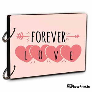 Personalized Forever Love Photo & Message Memory Scrapbook #2101