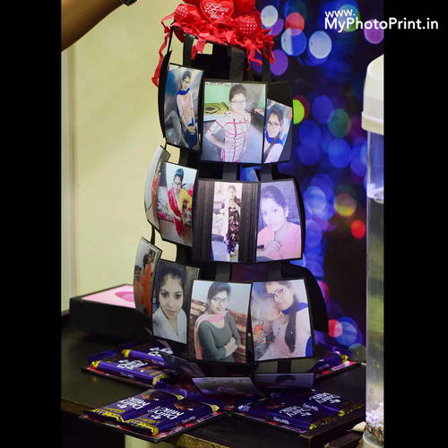 Personalized Photo Explosion Box Handmade 24 Photos#2105