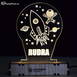 Customized Rocket Acrylic 3d Illusion Led Lamp With Color Changing Led And Remote#2122