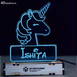 Customized Unicorn Acrylic 3d Illusion Led Lamp With Color Changing Led And Remote#2119