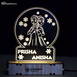 Customized Angel  Acrylic 3d Illusion Led Lamp With Color Changing Led And Remote#2130