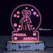 Customized Angel  Acrylic 3d Illusion Led Lamp With Color Changing Led And Remote#2130