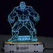 Customized Hulk Acrylic 3d Illusion Led Lamp With Color Changing Led And Remote#2131