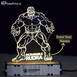 Customized Hulk Acrylic 3d Illusion Led Lamp With Color Changing Led And Remote#2131