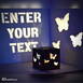 A Gift that Shines: Beautiful Butterfly Wooden Shadow Box with Electric Night Lamp, Perfect for Any Occasion