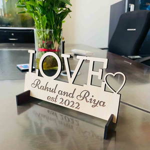 Personalized Unique Couples Names & Loves Standing #2348