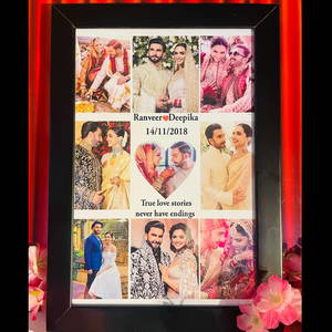 Customized Love Memories Photo Frame 9 Photos