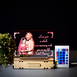 Personalized Valentine Special Photo Acrylic Led Night Lamp with Color Changing Led and Remote #1729