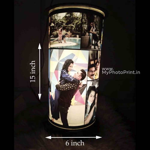 Customized Rotating Lamp - Personalized Gift for Birthdays and Anniversaries