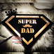 Customized Wooden Super Dad Led Frame With Your Text