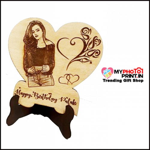 Customized Wooden Engraved With Your Photo And Text #127