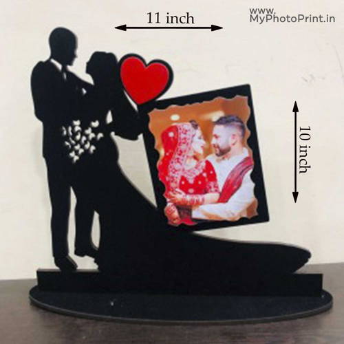 Customized Couple Photo Table Top