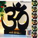 Customized Om Religious Name Board Multicolor Led and Remote #960