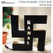 Customized Swastik Religious Name Board Multicolor Led and Remote #961