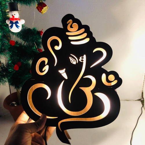 Ganesh Religious Board Multicolor Led and Remote #962