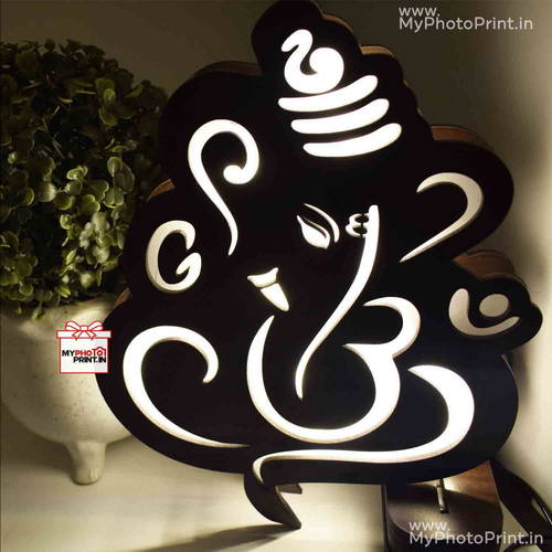 Ganesh Religious Board Multicolor Led and Remote #962