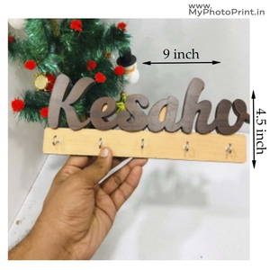 Your Own Message/Name Customized & Personalized Unique Wall Key Holder