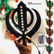 Khanda Sahib Religious Name Board Multicolor Led and Remote #971