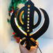 Khanda Sahib Religious Name Board Multicolor Led and Remote #971