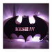 Customized Batman Name Board With 7 Different Lights And Remote /Wooden LED Back lit Batman Wall Light