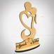 Customized Couple Statue With Name Table Top