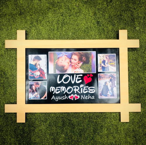 Customized Wooden Loving Memories Wall Frame#988