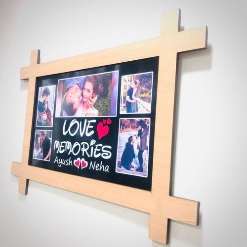 Customized Wooden Loving Memories Wall Frame#988