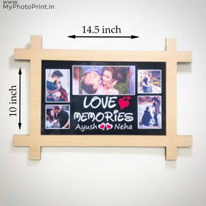 Customized Wooden Loving Memories Wall Frame#988