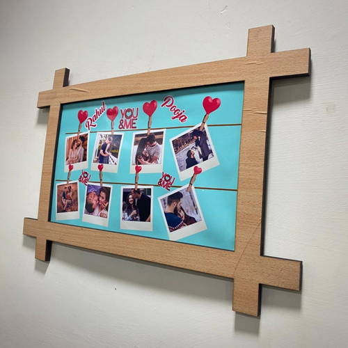 Customized Wooden Loving Memories Wall Frame