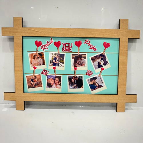 Customized Wooden Loving Memories Wall Frame