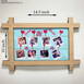 Customized Wooden Loving Memories Wall Frame