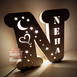 Customized A to Z Wooden Name Board #999